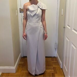 Jay Godfrey Muir Bow Detail Wrap Column